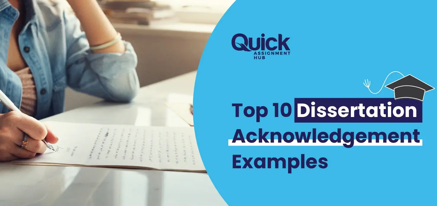 Top 10 Dissertation Acknowledgement Examples