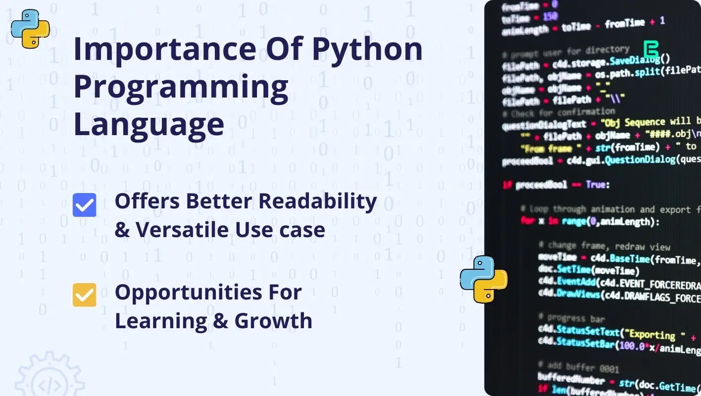 Importance Of Python Programming Language